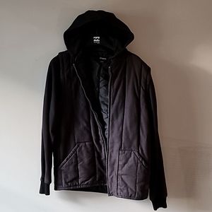 Brixton hooded utility jacket